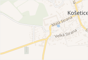 Na Štěpnici v obci Košetice - mapa ulice