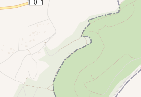 Na Pískách v obci Kosoř - mapa ulice