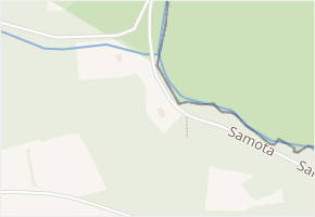 Samota v obci Kosoř - mapa ulice