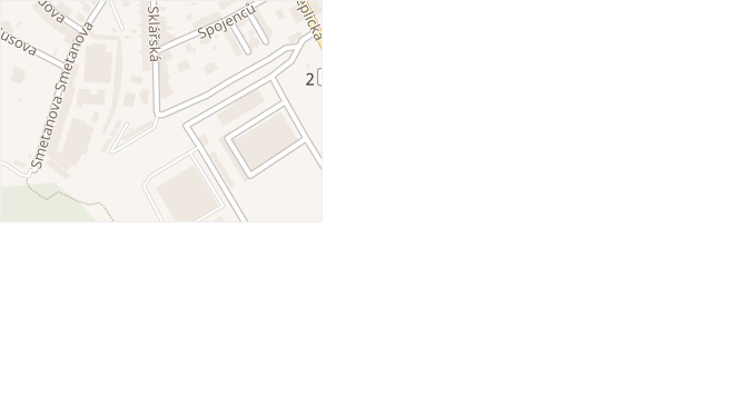 Sklářská v obci Košťany - mapa ulice