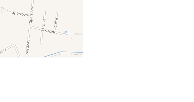 Nová v obci Kostelec na Hané - mapa ulice