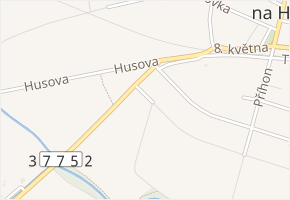 Polní v obci Kostelec na Hané - mapa ulice
