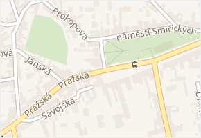 Kostelec nad Černými lesy v obci Kostelec nad Černými lesy - mapa části obce