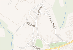 Lipanská v obci Kostelec nad Černými lesy - mapa ulice