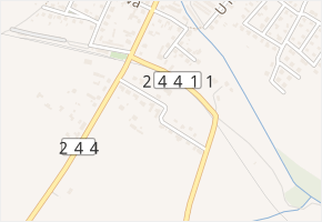 K Jahodovce v obci Kostelec nad Labem - mapa ulice