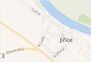 K Labi v obci Kostelec nad Labem - mapa ulice