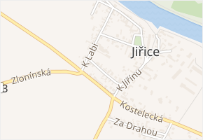 K Pomníku v obci Kostelec nad Labem - mapa ulice