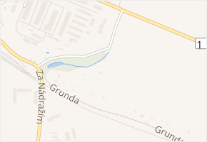 Grunda v obci Kostelec nad Orlicí - mapa ulice