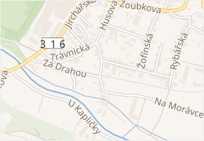 Purkyňova v obci Kostelec nad Orlicí - mapa ulice