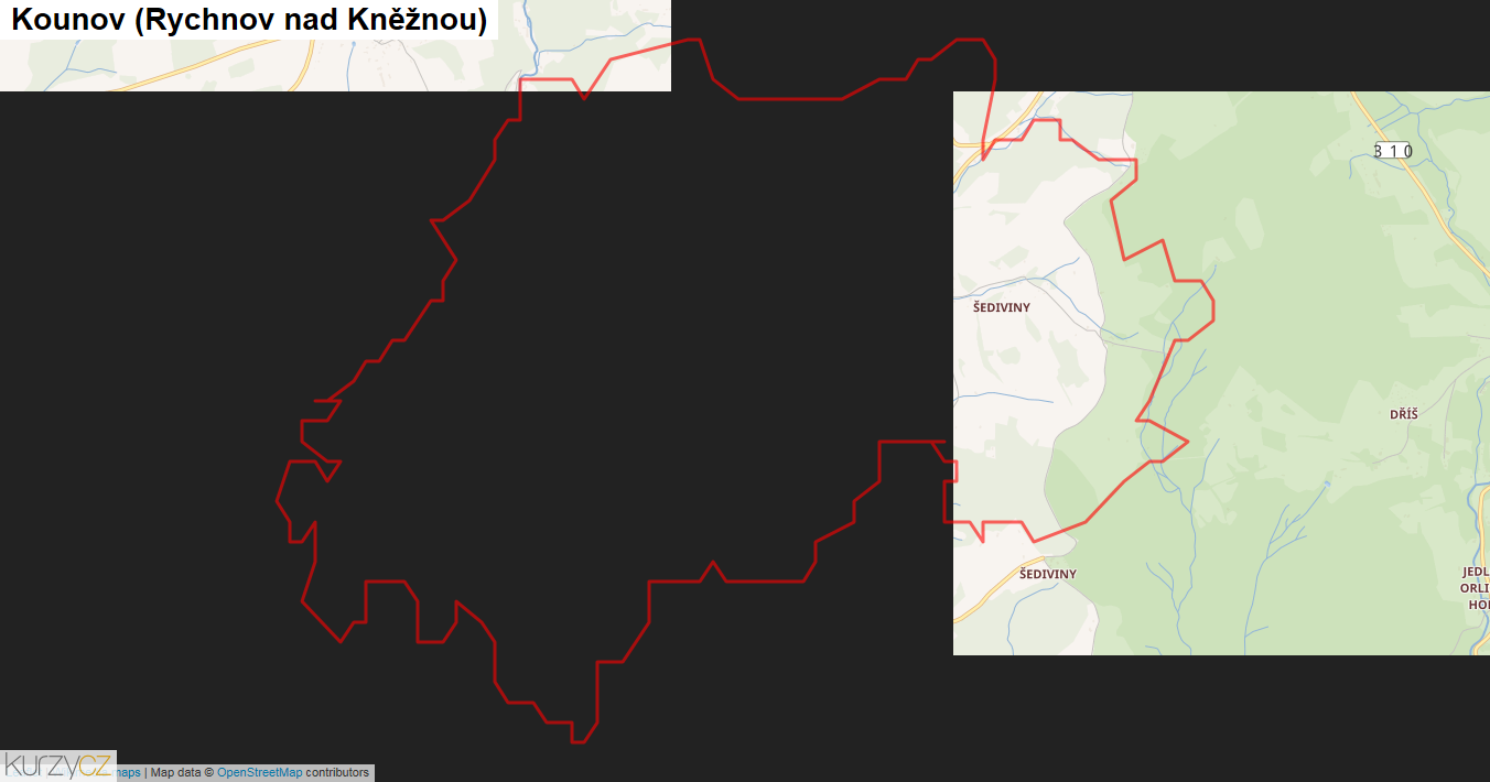 Kounov - Doprava