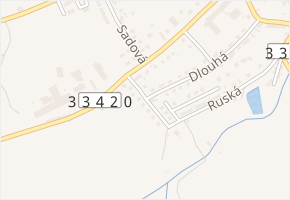 Spojovací v obci Kouřim - mapa ulice