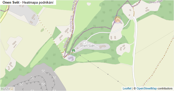 Onen Svět - mapa podnikání