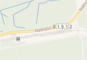 Nádražní v obci Kovářská - mapa ulice