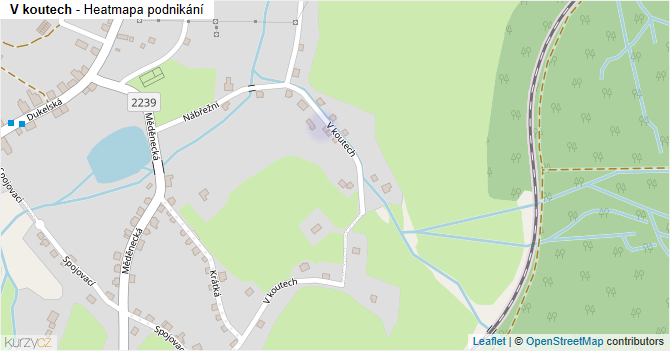V koutech - mapa podnikání