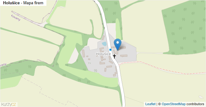Holušice - mapa firem