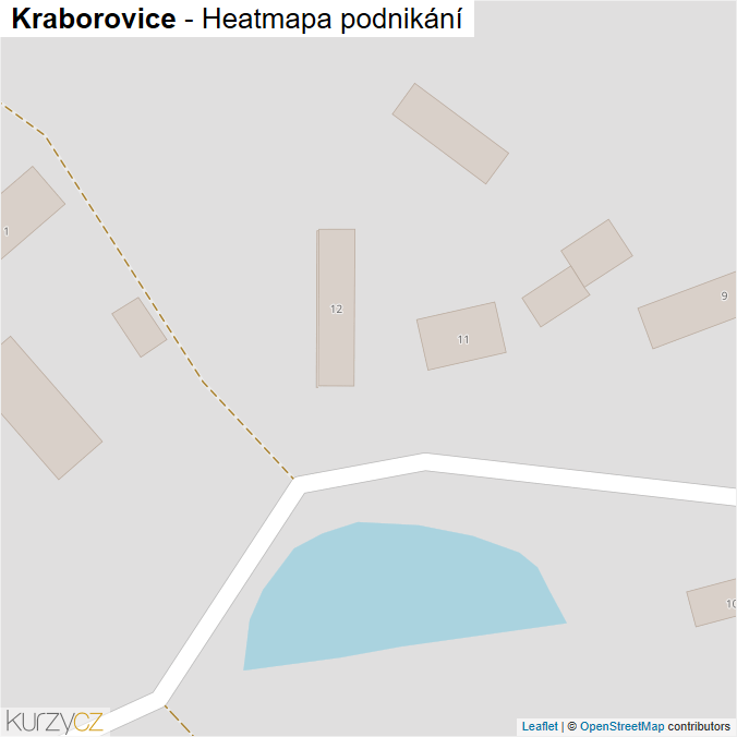 Mapa Kraborovice - Firmy v obci.