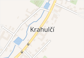 Krahulčí v obci Krahulčí - mapa části obce