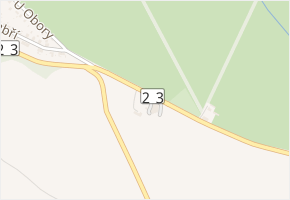 Nad Kralickým kopcem v obci Kralice nad Oslavou - mapa ulice