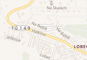 Na Baště v obci Kralupy nad Vltavou - mapa ulice
