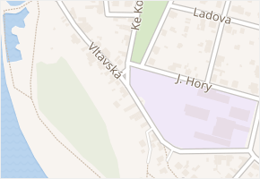 Vltavská v obci Kralupy nad Vltavou - mapa ulice