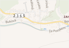 K Brodu v obci Králův Dvůr - mapa ulice