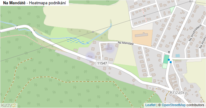 Na Mandátě - mapa podnikání