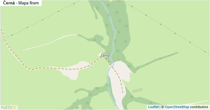 Černá - mapa firem