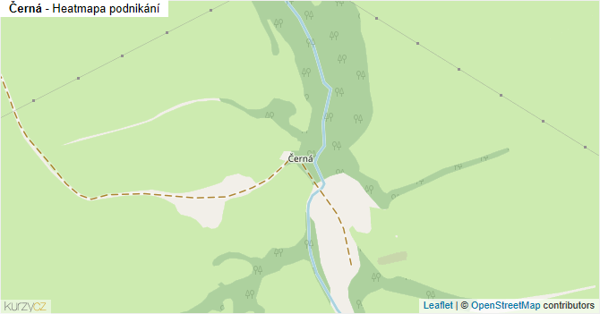 Černá - mapa podnikání