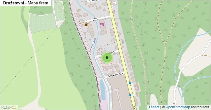 Družstevní - mapa firem