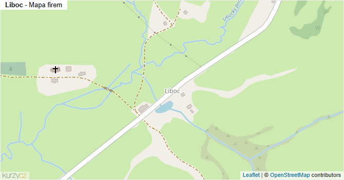 Liboc - mapa firem