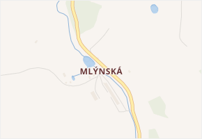 Mlýnská v obci Kraslice - mapa ulice
