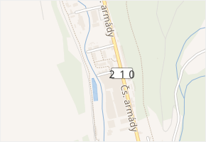 Soukenická v obci Kraslice - mapa ulice