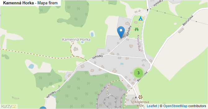 Kamenná Horka - mapa firem