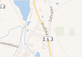 Štursova v obci Krásná Lípa - mapa ulice