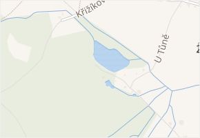 U Tůně v obci Krásná Lípa - mapa ulice