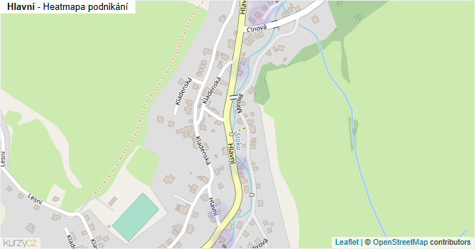 Hlavní - mapa podnikání