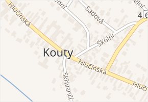 Hlučínská v obci Kravaře - mapa ulice