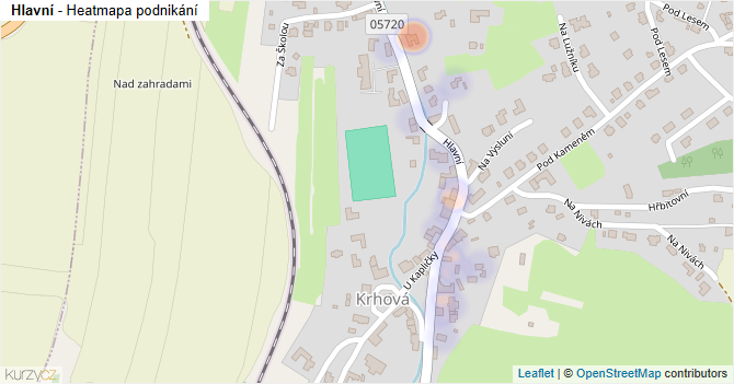 Hlavní - mapa podnikání