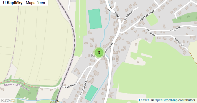 U Kapličky - mapa firem