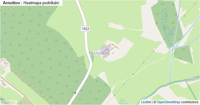 Arnoštov - mapa podnikání