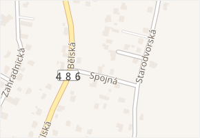 Spojná v obci Krmelín - mapa ulice