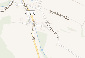 Včelařská v obci Krmelín - mapa ulice