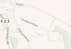 Vodárenská v obci Krmelín - mapa ulice