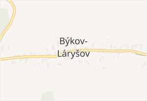 Bykov v obci Krnov - mapa ulice