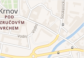 nám. Minoritů v obci Krnov - mapa ulice