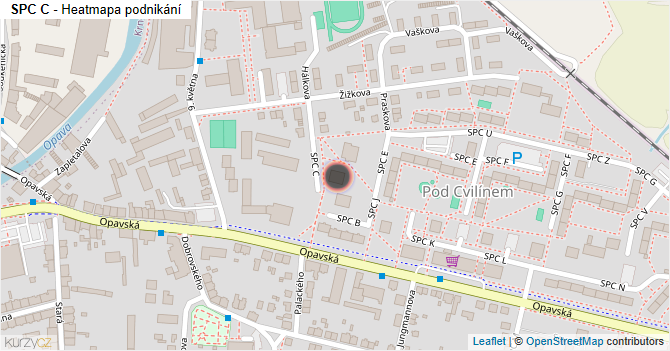 SPC C - mapa podnikání