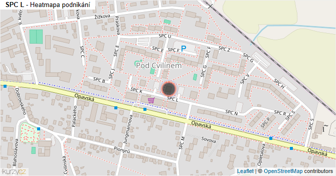 SPC L - mapa podnikání