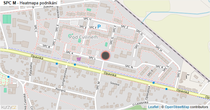 SPC M - mapa podnikání