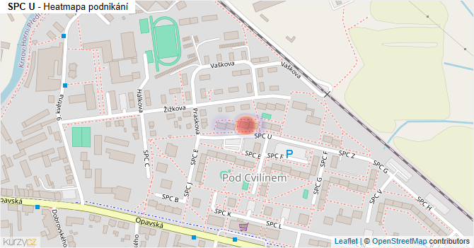 SPC U - mapa podnikání