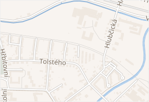 U Tratě v obci Krnov - mapa ulice